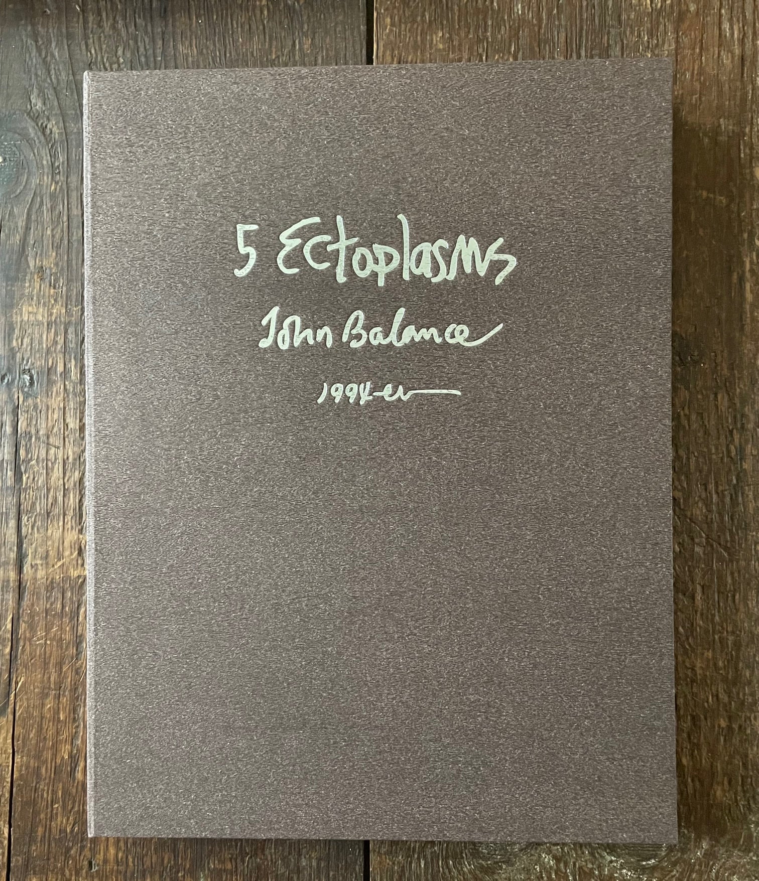 Five Ectoplasms By John Balance Within Things